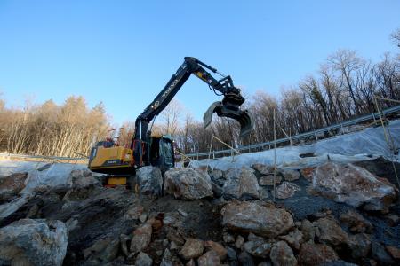 REKONSTRUKCIJA CESTE GRAHOVO BLOŠKA POLICA 09 FOTO LJUBO VUKELIČ